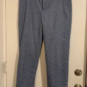 Blue Wool Banana Republic Trousers